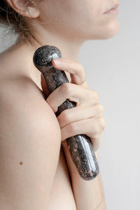 Chakrubs Anahata Curve Rhodonite Wand