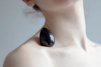 Chakrubs Xaga Yoni Egg Obsidian (non-drilled)