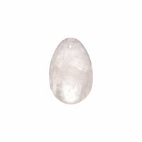 Chakrubs Prism Yoni Egg Clear Quartz (drilled)