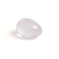 Chakrubs Prism Yoni Egg Clear Quartz (drilled)
