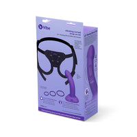 b-Vibe Vibrating Curved Strap-On Kit