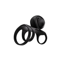SVibe Snail JOVI Arc Couples Ring Noir Haze