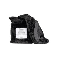 Splash Blanket Furlush Medium Black