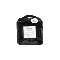 Splash Blanket Furlush Medium Black
