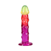 Crystal Jellies 7.5 in. Dong Rainbow