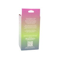 Spectrum Essentials Rechargeable Silicone Compact External Vibrator Black