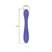 Spectrum Essentials Rechargeable Silicone G-Spot Vibrator Purple