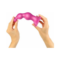 Strap-On-Me Dildo Plug Beads Large Raspberry