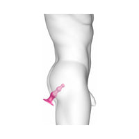 Strap-On-Me Dildo Plug Beads Large Raspberry