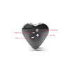 Mystim Heart's Desire eStim Lay On Vibrator Black