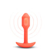 B-Vibe Vibrating Snug Plug 1 (S) - Orange