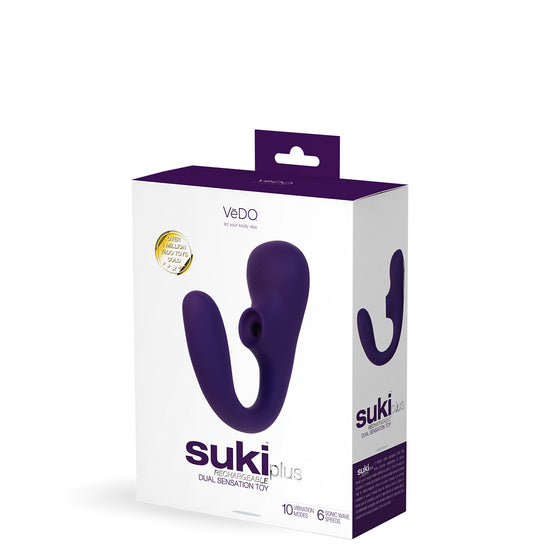 VeDO Suki Plus Dual Sensation Vibe - Purple