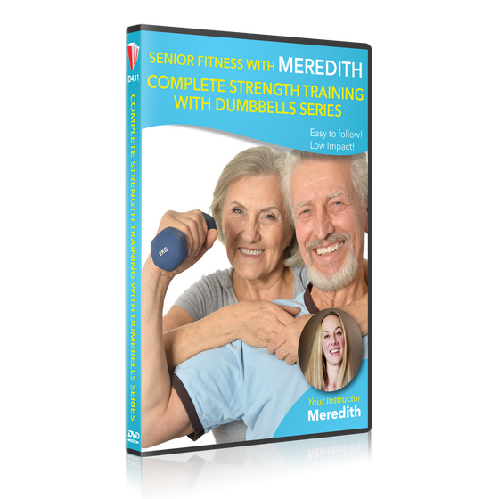Senior Fitness with Meredith - Complete Strength Training with Dumbbells Series