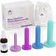 LS Comfort Silicone Pelvic Floor Trainer Kit - Small 1-4 – Soft & Flexible Design for Gentle Progression – Includes Bonus Bliss Glide ($8 Value) (4 Piece Set-Small)