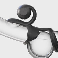 SVibe Snail Jovi Couples Ring Black