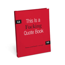  This is a Fucking Quote Book
