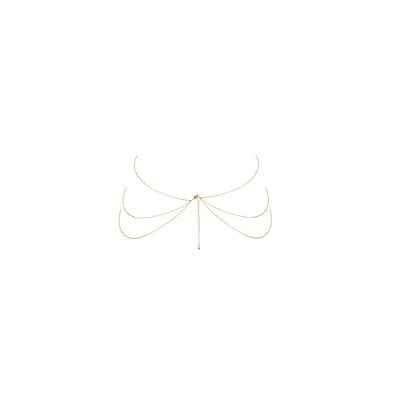 Bijoux Indiscrets Magnifique Collection 8 Body Chain - Gold