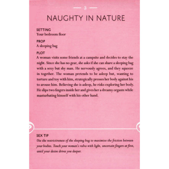 Fantasy Sex Deck: 50 Erotic Role-plays for Adventurous Couples
