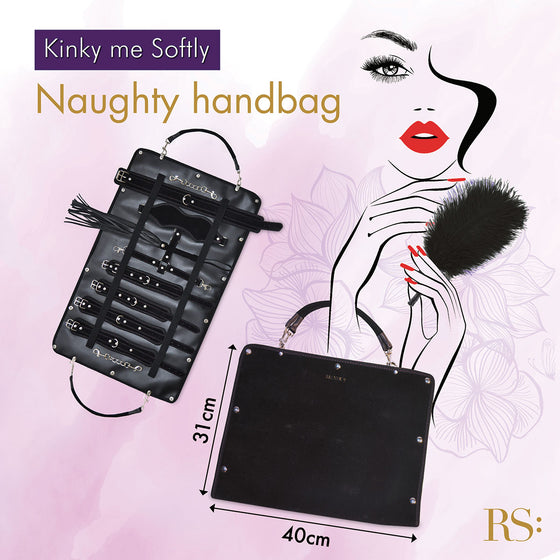 Rianne S Kinky Me Softly Black Bondage Kit