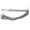 Corset Flogger  - White-Grey