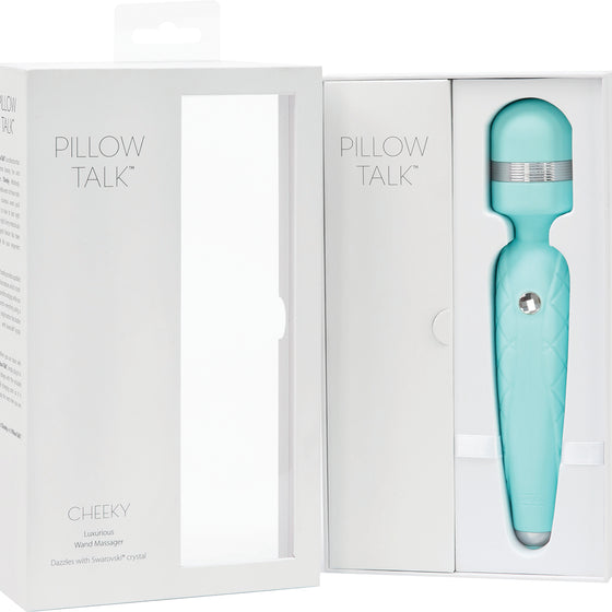 Pillow Talk Cheeky Wand -Teal