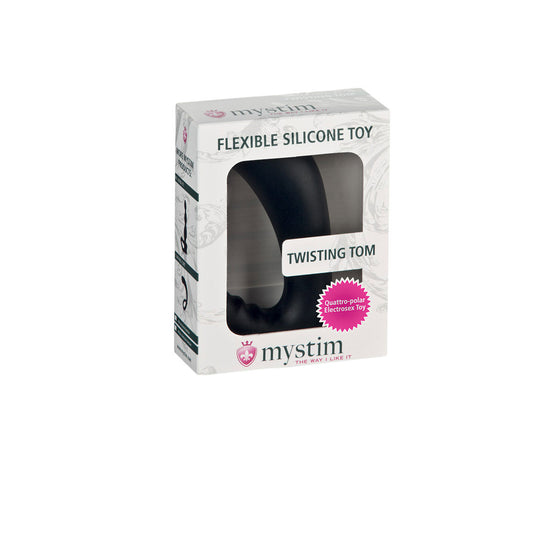 Mystim Twisting Tom with E-Stim, black