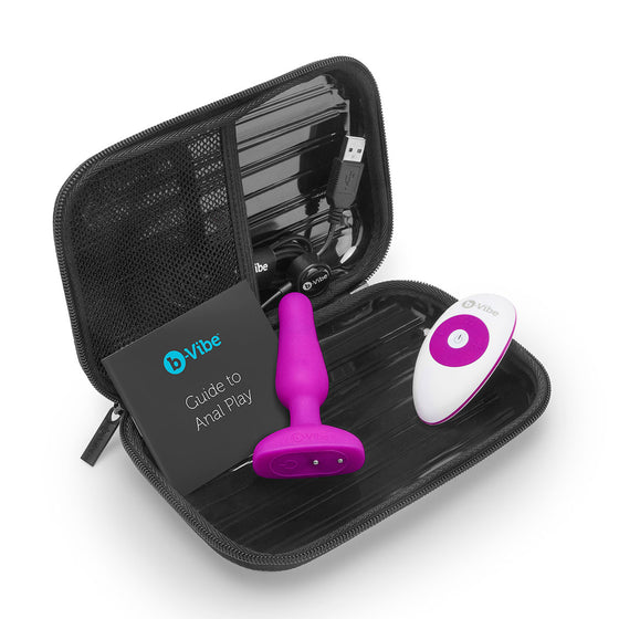 B-Vibe Novice Plug - Fuchsia