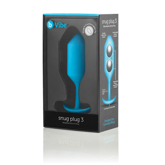 B-Vibe Snug Plug Large - Teal