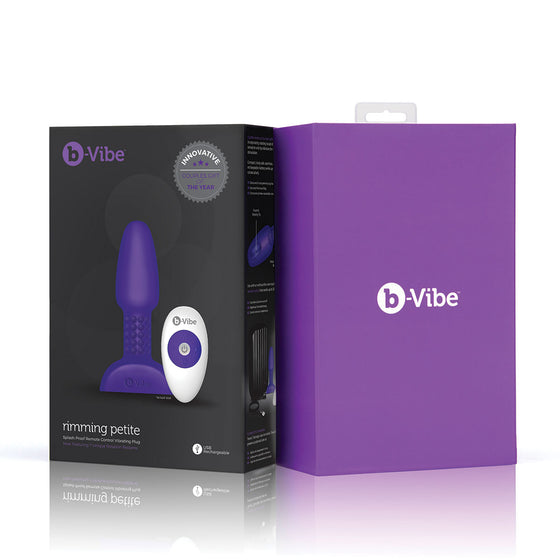 B-Vibe Petite Rimming Plug  - Purple