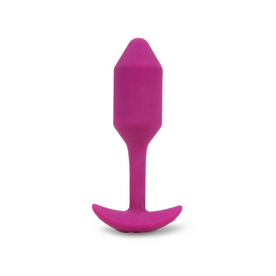 B-Vibe Snug Plug Vibrating Medium - Rose