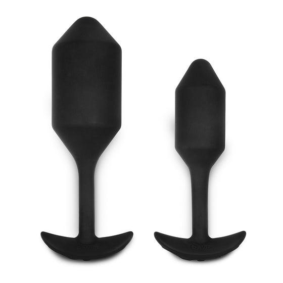 B-Vibe Snug Plug Vibrating Medium - Black