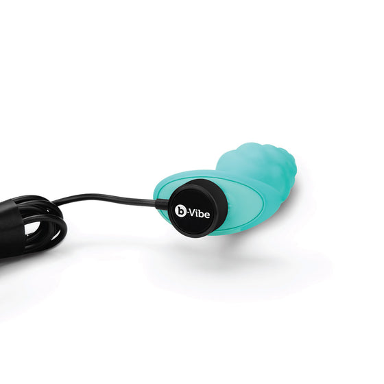 B-Vibe Texture Plug Bump Aqua (Small)