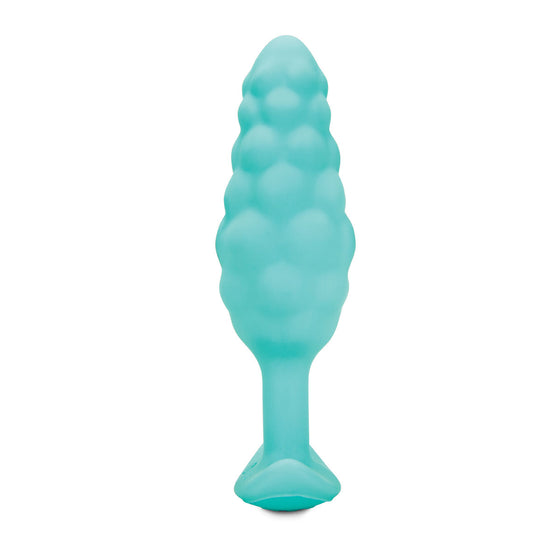 B-Vibe Texture Plug Bump Aqua (Small)