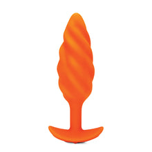  B-Vibe Texture Plug Swirl Orange (Medium)