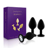 RIanne S Booty Plug Set 3-Pack - Black