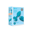 B-Vibe Vibrating Jewel Plug Small-Medium - Aqua