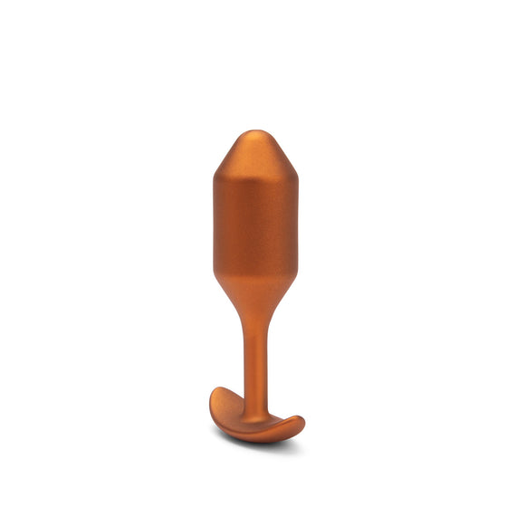 B-Vibe Snug Plug 2 Medium - Limited Edition Sunburst Orange