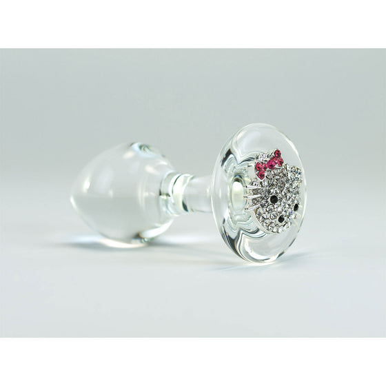 Crystal Delights Kitty Plug - Clear