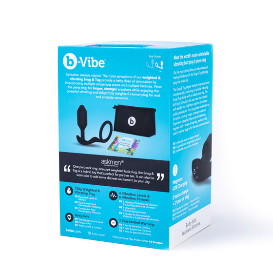 B-Vibe Vibrating Snug & Tug - Medium