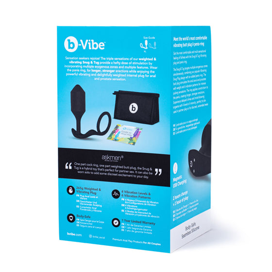 B-Vibe Vibrating Snug & Tug - XL