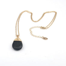  Eye of Love Drop Necklace - Gold