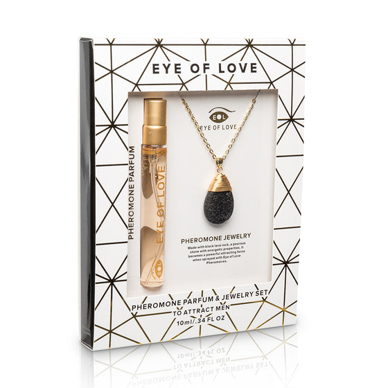 Eye of Love Drop Necklace - Gold - After Dark 10ml