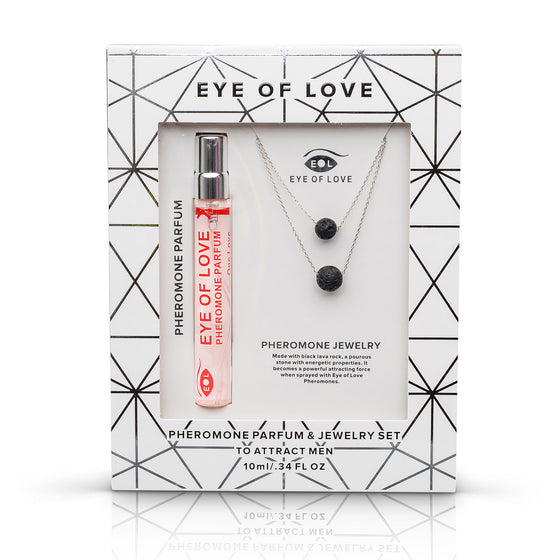 Eye of Love 2-Layer Necklace - Silver - One Love 10ml