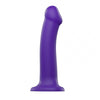 Strap-on-Me Bendable Dual Density Semi-Realistic Dil Purple Large