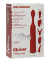 Ivibe Iquiver 7 Piece Set - Red Velvet