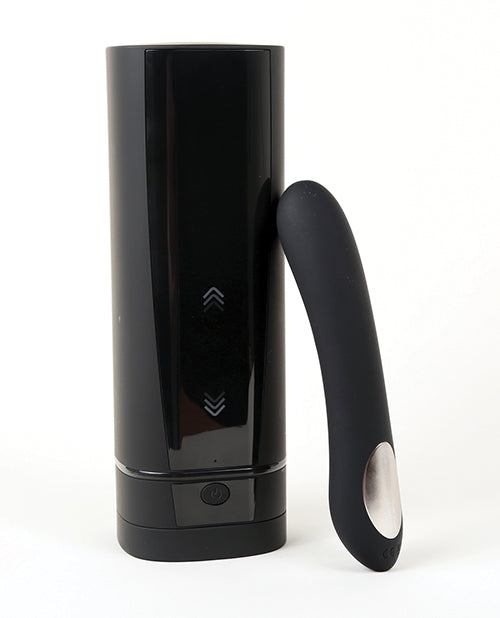 Kiiroo Onyx+ & Pearl2 Interactive Masturbator-vibrator Kit - Black