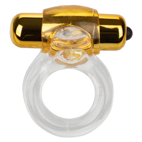 Pure Gold Double Trouble Enhancer Cock Ring with FREE DVD