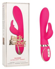  Jack Rabbit Signature Silicone Ultra Soft Rabbit - Pink