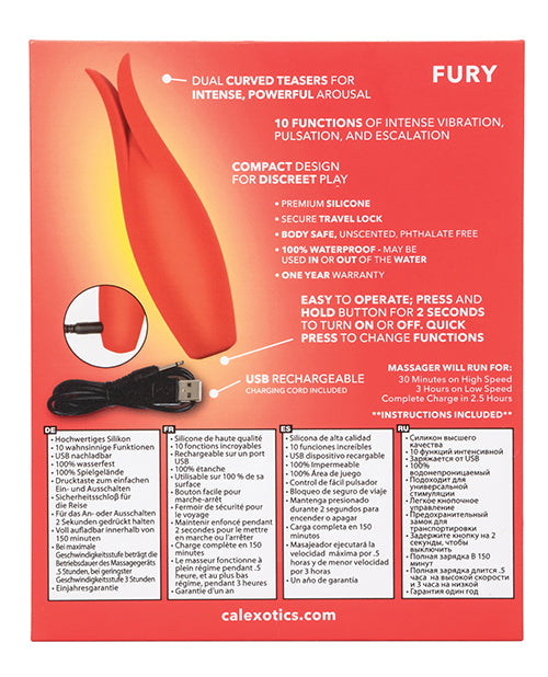 Red Hot Fury - Red