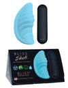 BLISS Cyan Shell with Rechargeable 10-Mode Power Bullet